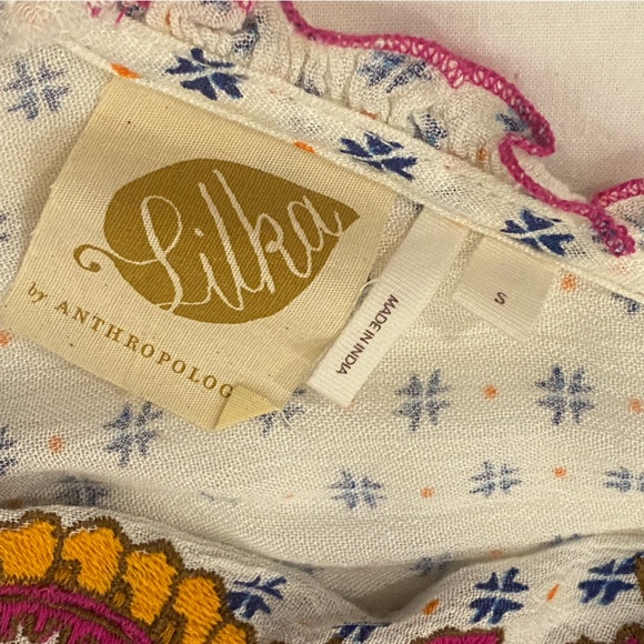 Lilka x Anthropologie Embroidered Boho Dress - Picture 5 of 6